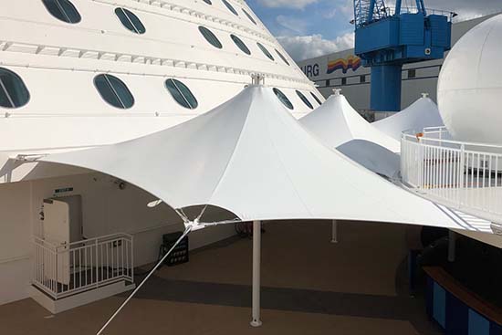 污水池膜结构施工